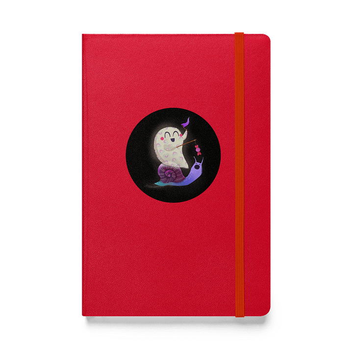 Little Ghost Snail Race - Hardcover Notebook product image (3)