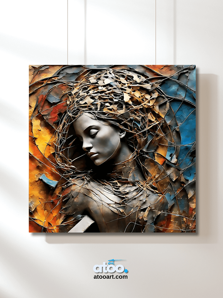 Be Free to Yourself | Silent Resistance | Canvas Painting product image (2)