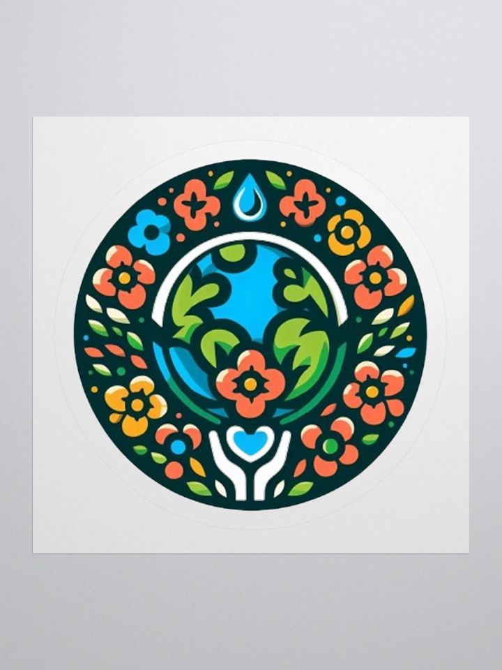 Floral Harmony Vinyl Stickers product image (3)