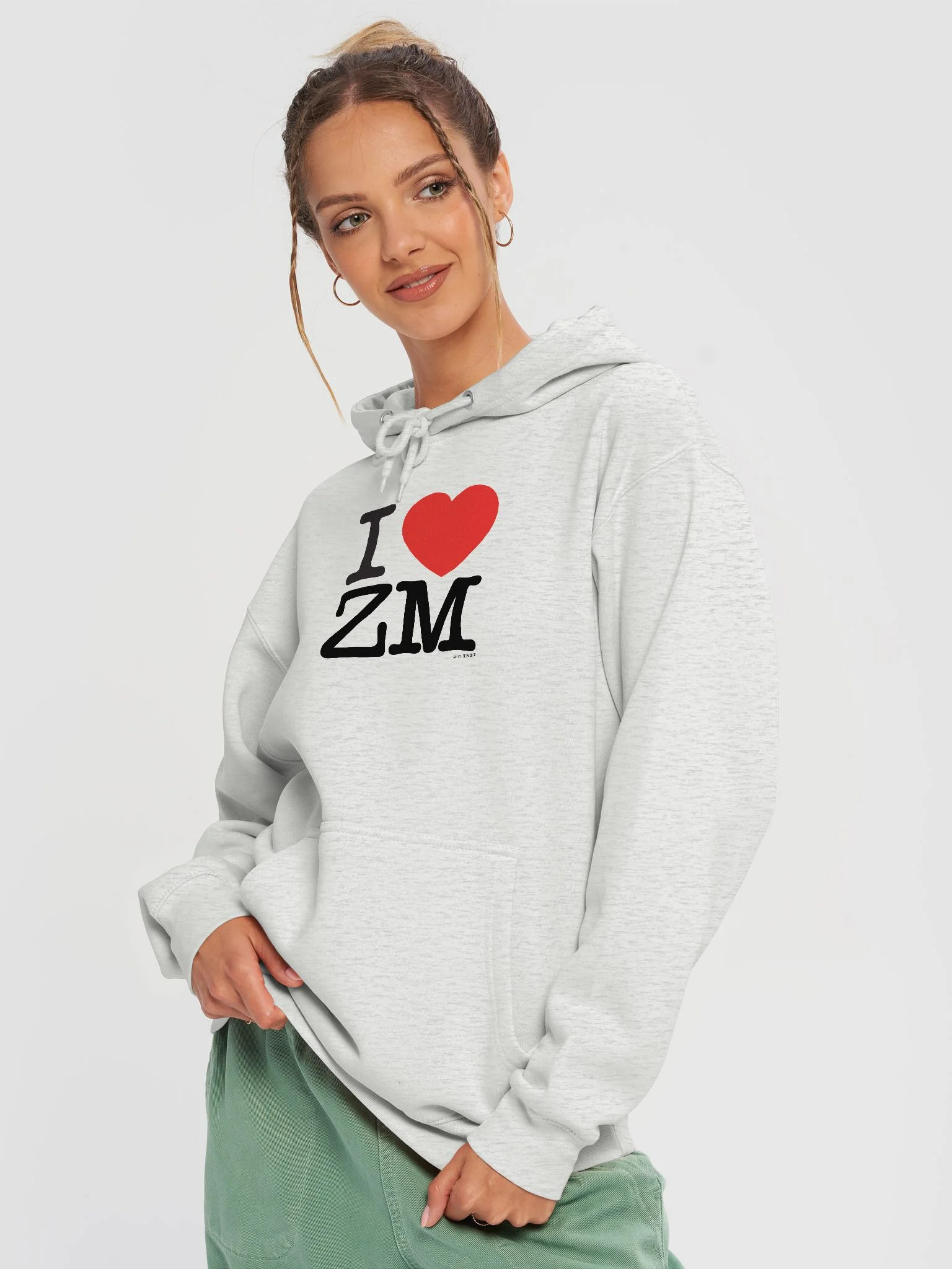 FUTILE DEVICE: I HEART Zohran Mamdani (pullover hoodie) product image (7)