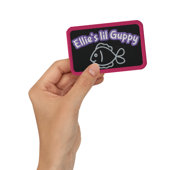 Lil Guppy Embroidered Patch product image (2)