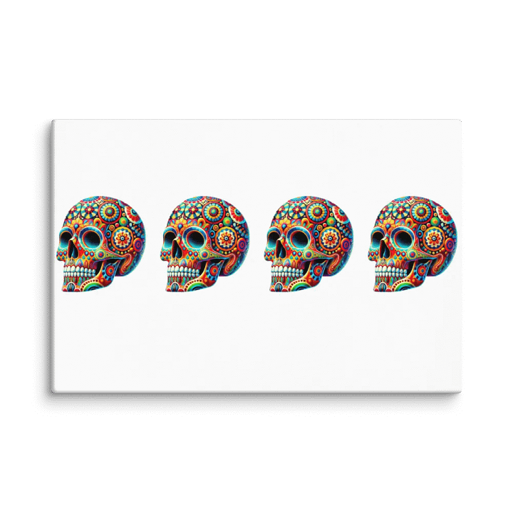 680 - SKULL WALL ART, Wall Art for Wall - Canvas product image (2)