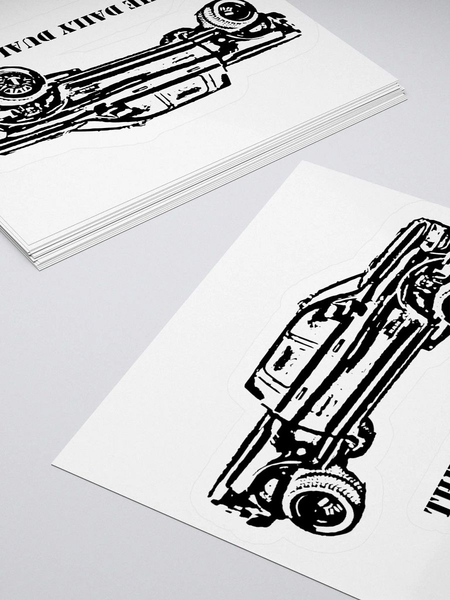 The Daily Dually - Kiss Cut Sticker product image (4)
