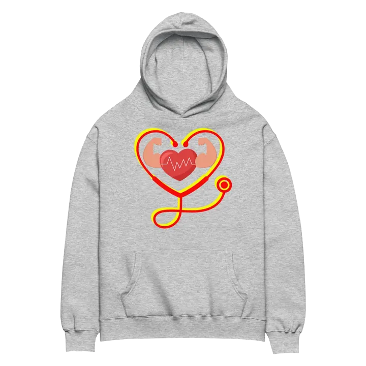 Heartbeat Flex Oversized Hoodie product image (12)