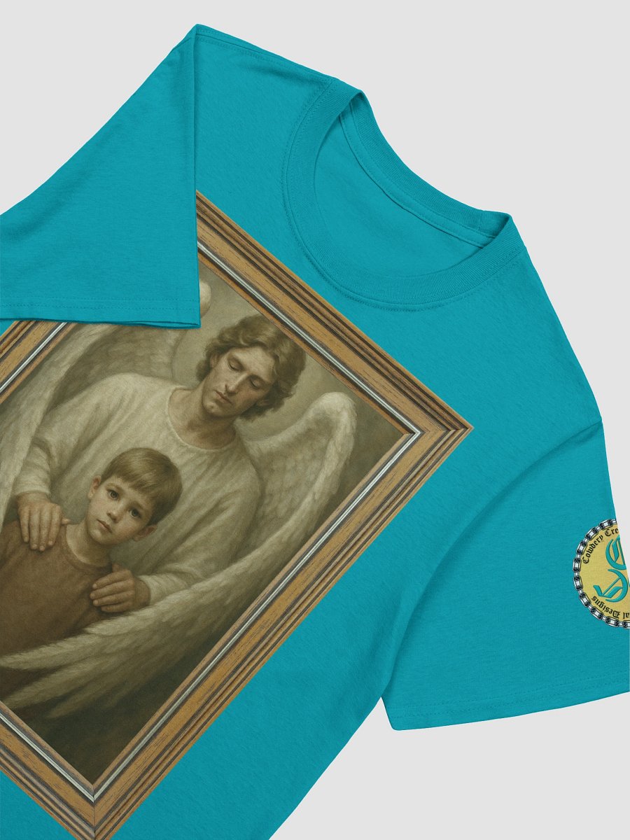 Angels Watch Over Them (Male) Gildan Unisex Softstyle T-Shirt Light Colors product image (13)