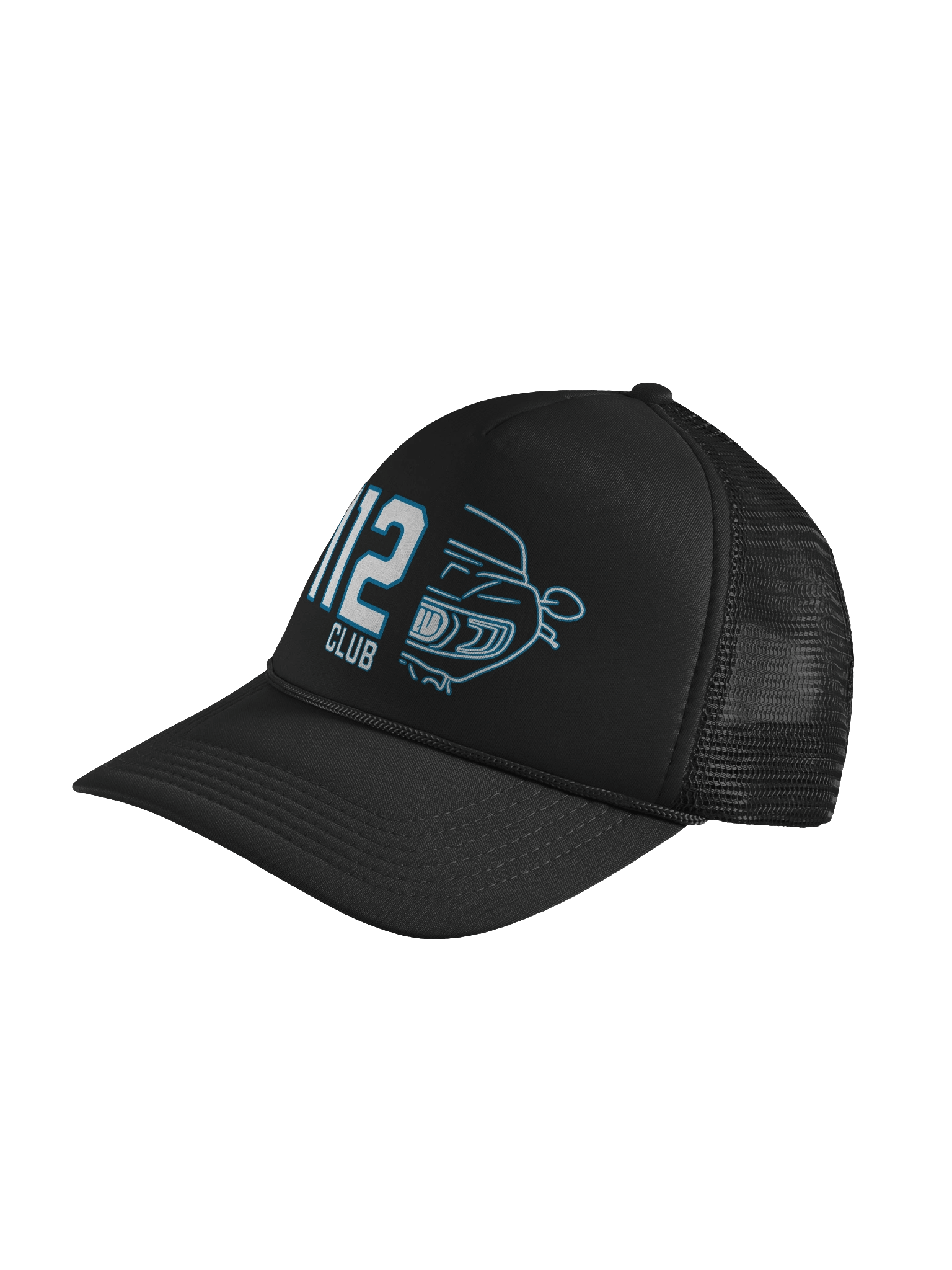 Throttle & Iron “112 Club” Mesh Trucker Hat — Challenger PowerPlus Edition product image (4)