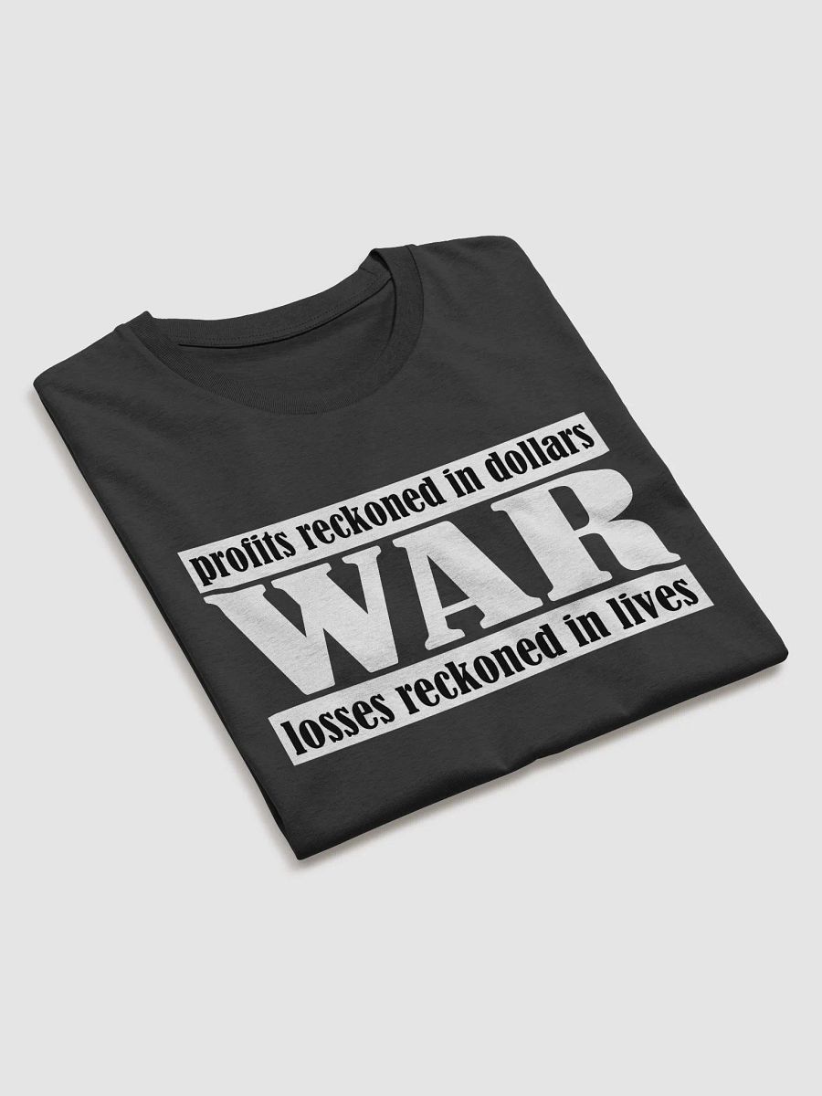 The Cost Of War - Stanley/Stella Organic Cotton T-Shirt product image (4)