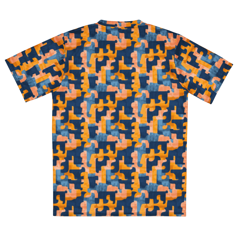 Flowing Shapes | Recycled Unisex Sports Jersey product image (7)