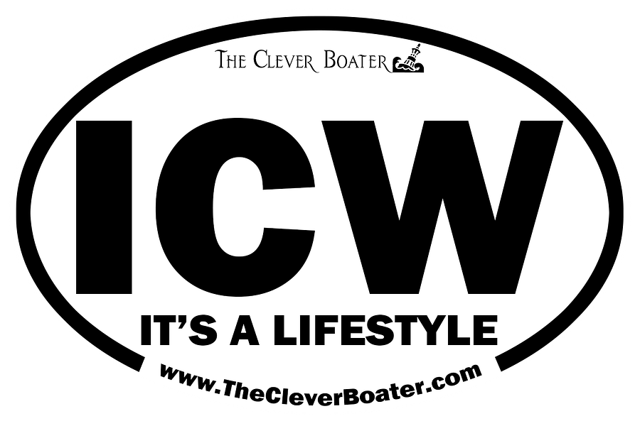 ICW - IT'S A LIFESTYLE - Euro style bumper sticker 4.5x3 inches product image (2)