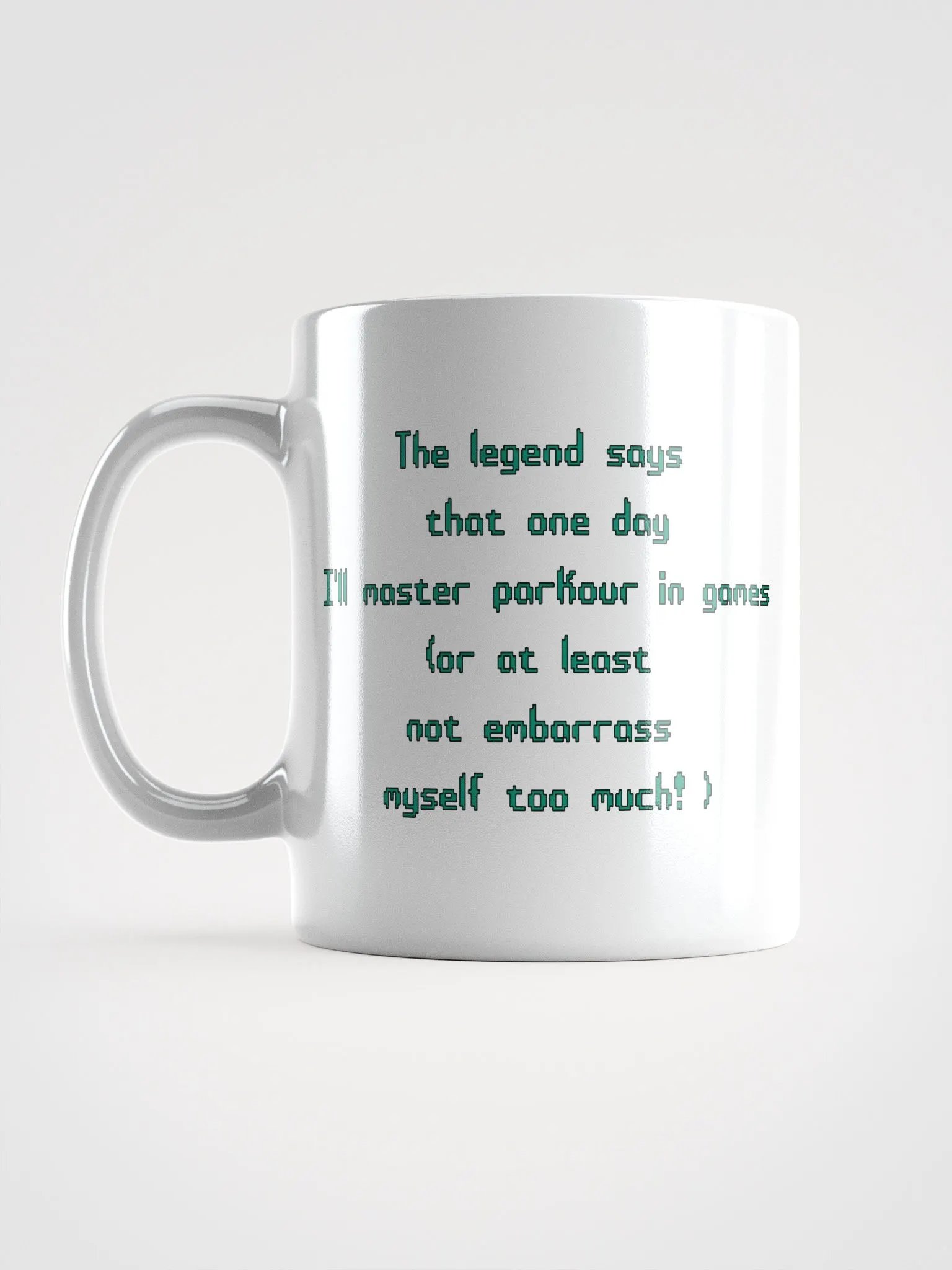 PlayGame4Fun Parkour Mastery Mug White product image (18)