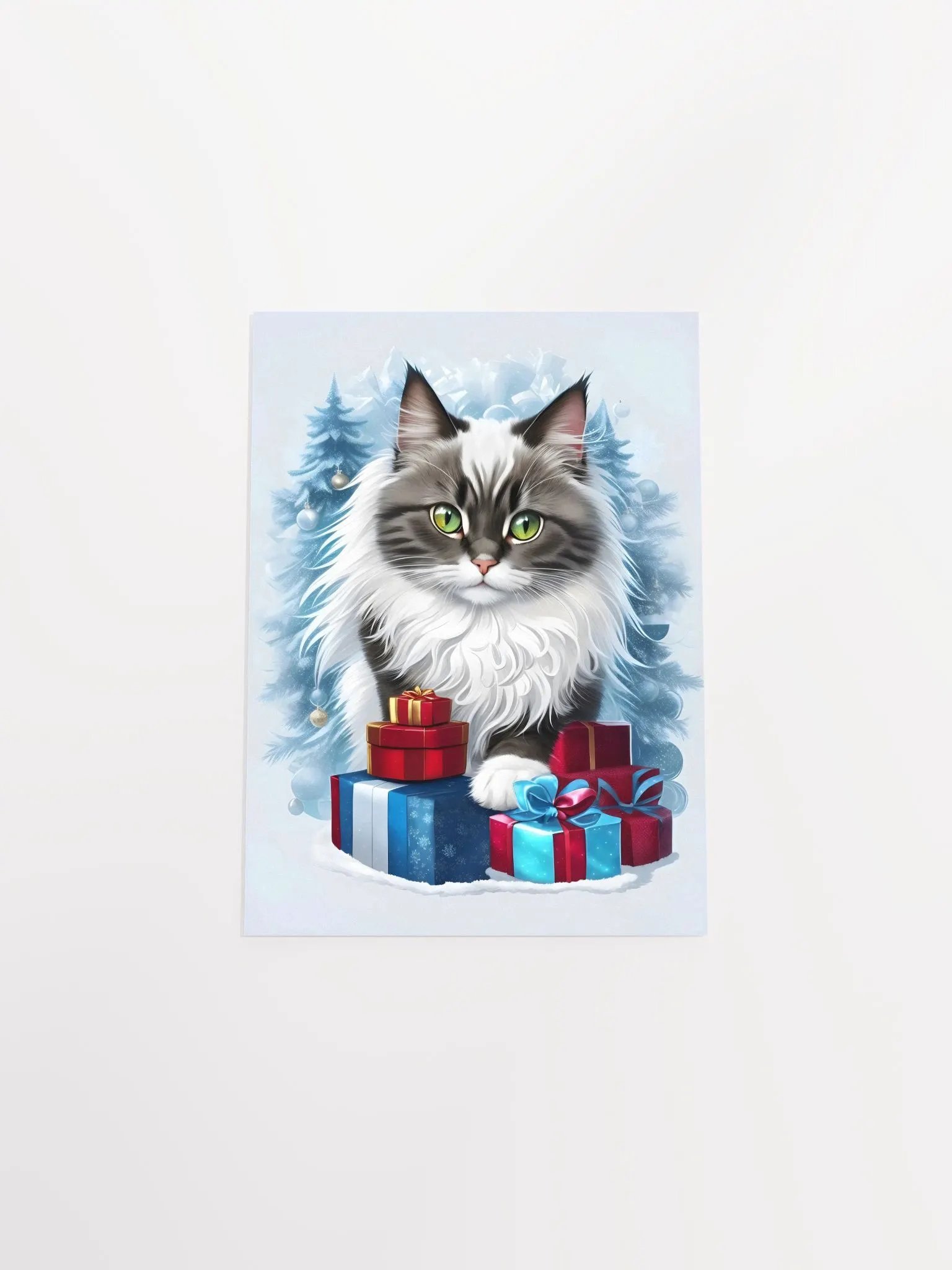 Christmas Kitty Surprise Poster product image (14)