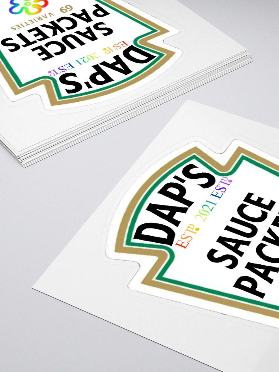 Dap's Sauce Packets Sticker product image (4)