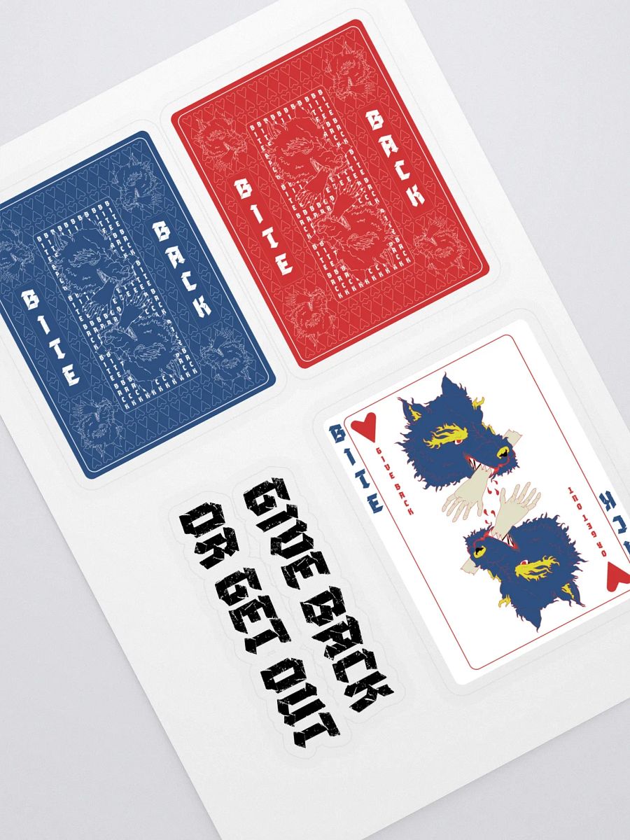 Bite Back sticker sheet 1 product image (1)