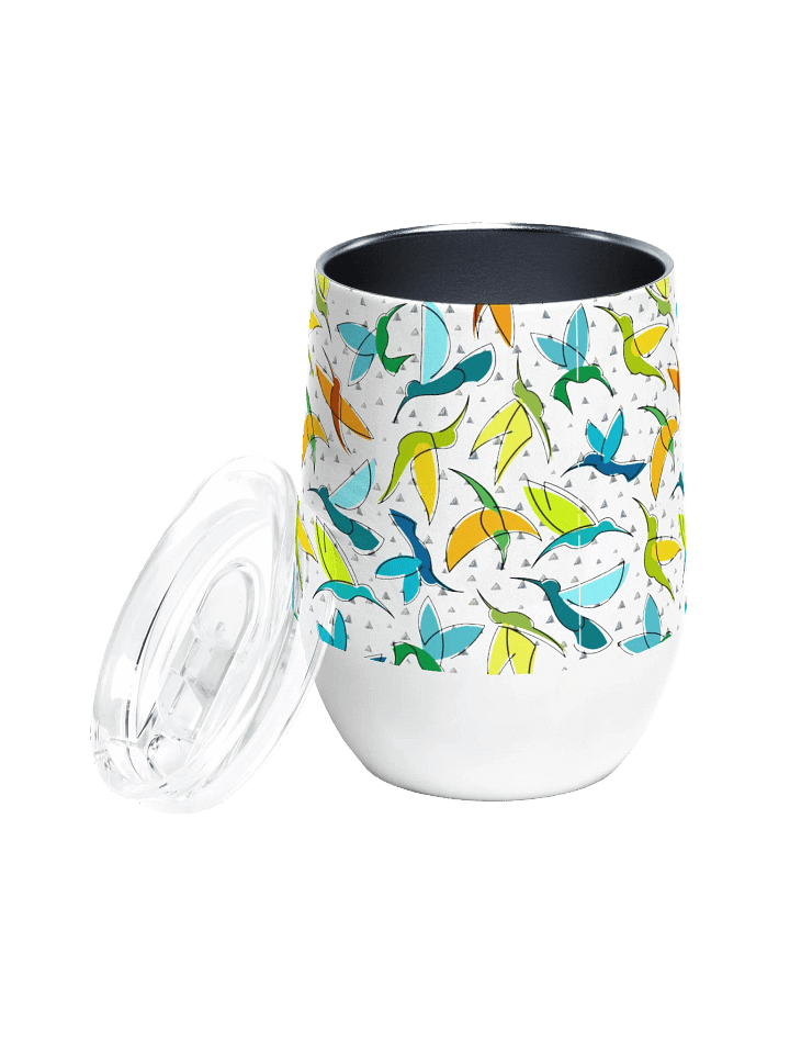 hummingbird Wine Tumbler gift for hummingbird enthusiasts moms ladies daughters friends colleagues product image (2)
