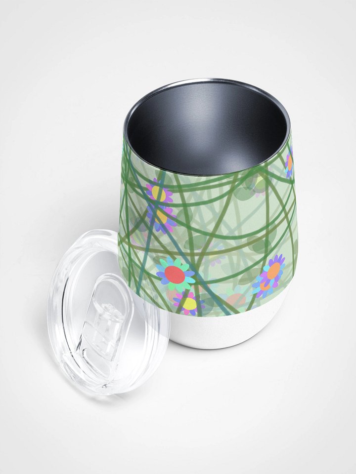 Floral Vines Wine Tumbler product image (2)