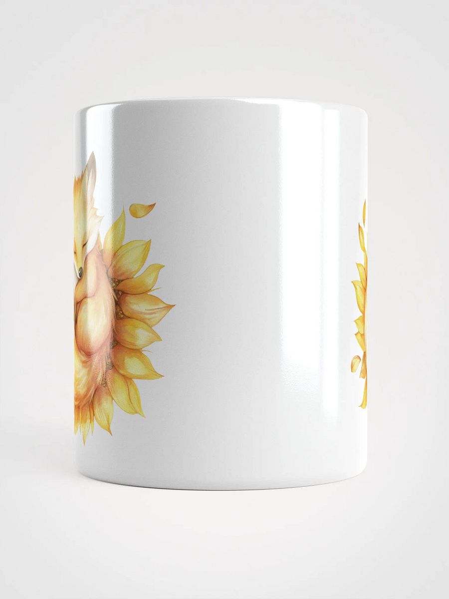 Sleepy Sunflower Fox Mug product image (13)