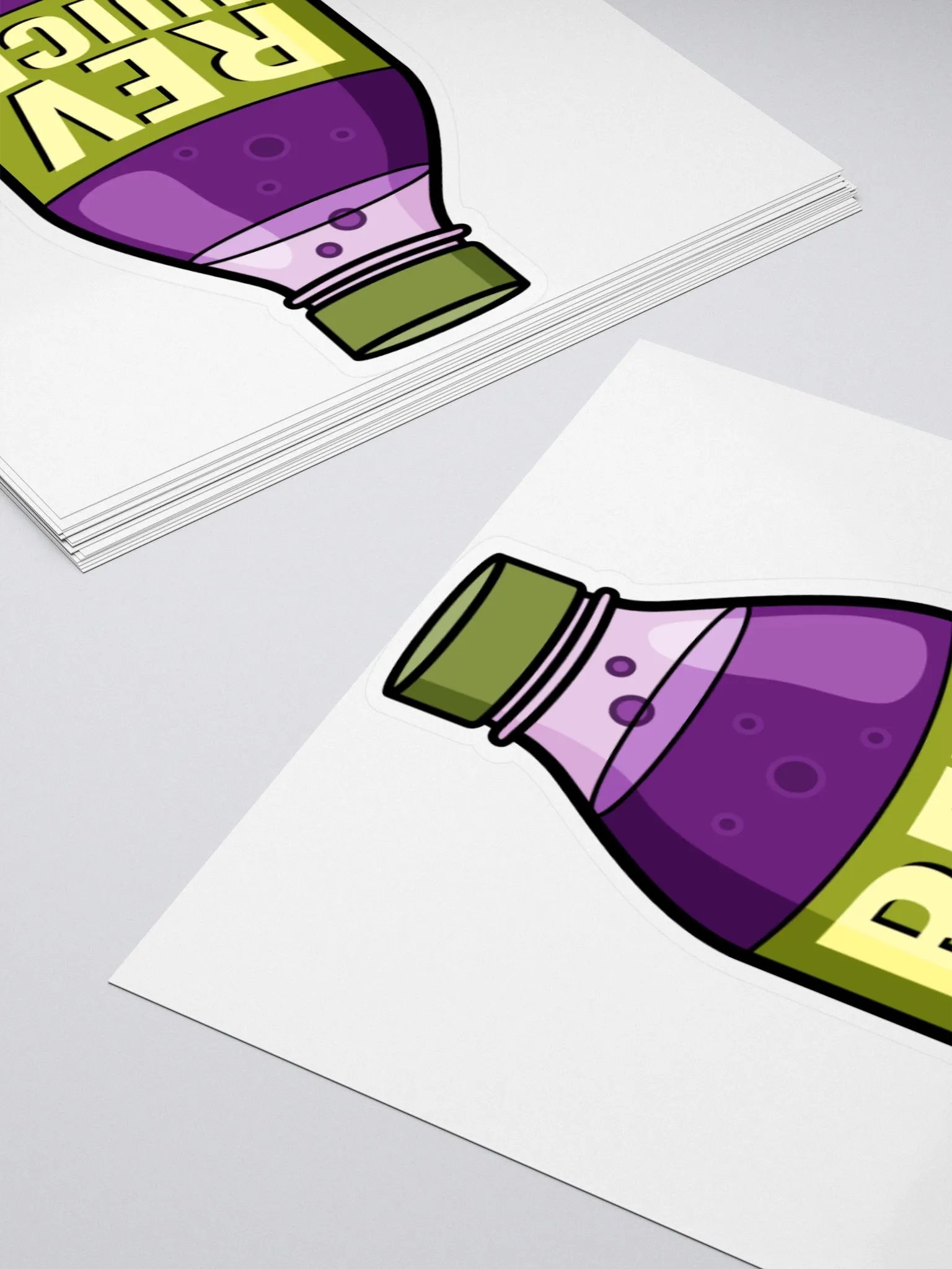 Effervescent Rev Juice Kiss Cut Stickers product image (12)