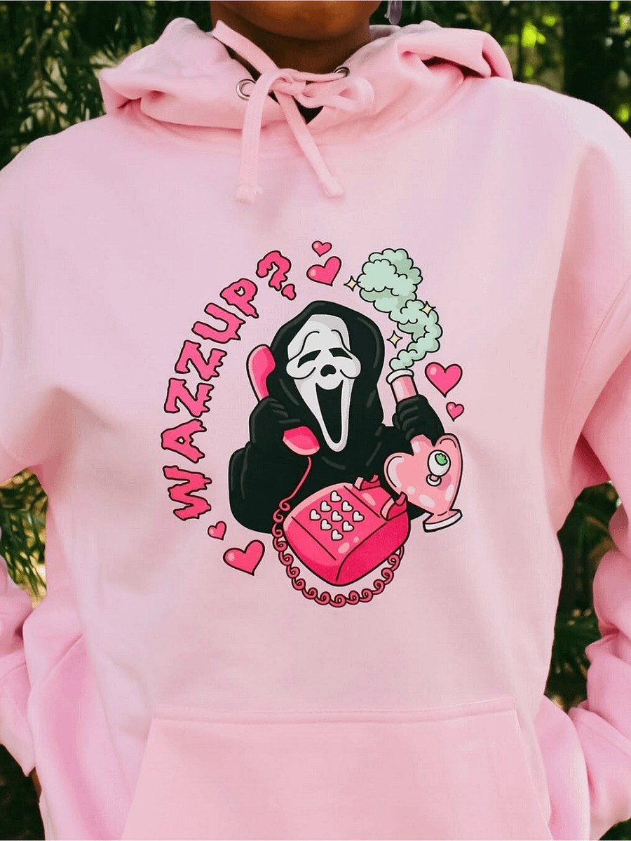 Ghostly WAZZUP? Hoodie product image (3)