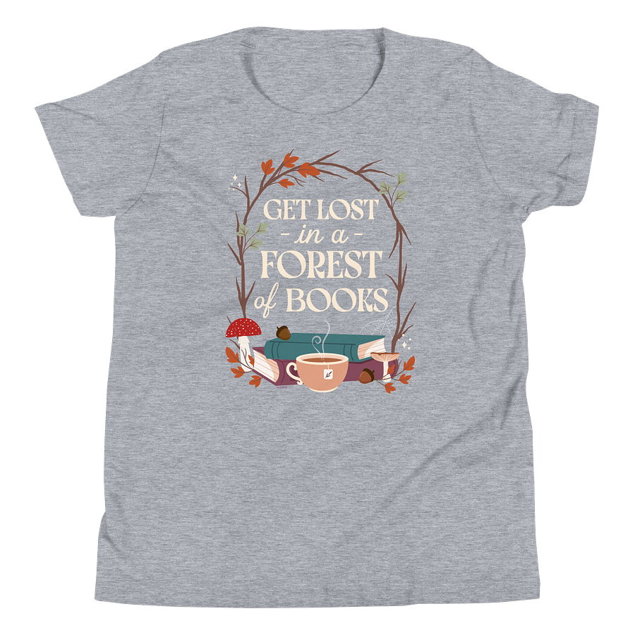 Get Lost in a Forest of Books Youth T-shirt product image (1)