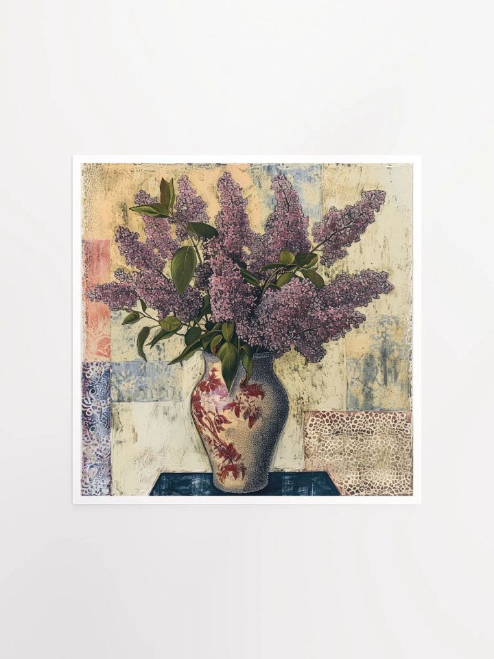 Art2401-29 Vase Flowers Still Life - Art Print product image (1)