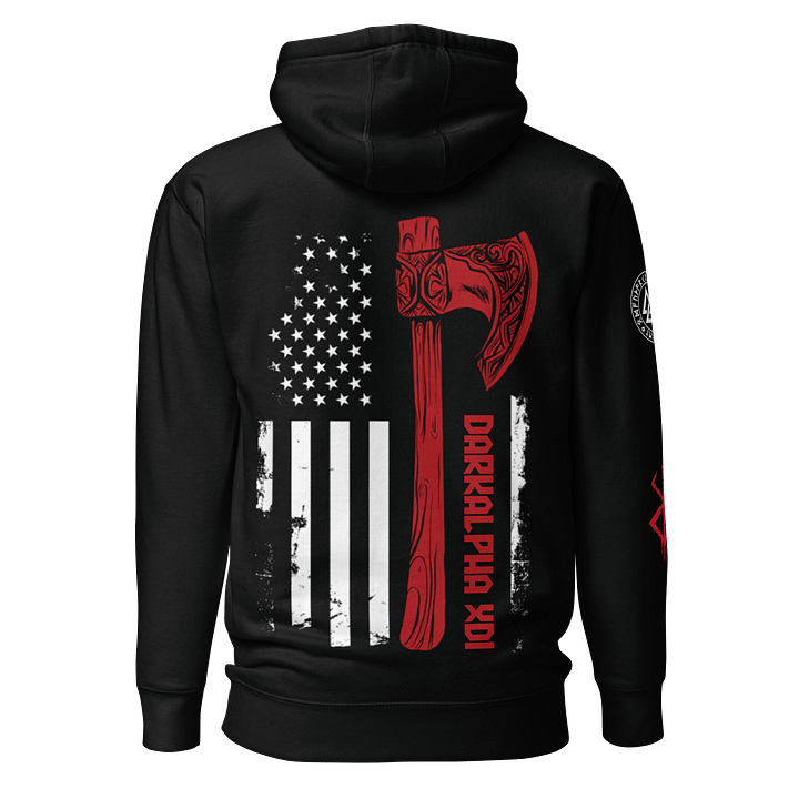 DarkAlpha American Flag Axe Hoodie product image (1)