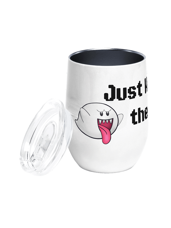Just Here for the Boos Stainless Steel Wine Tumbler product image (2)