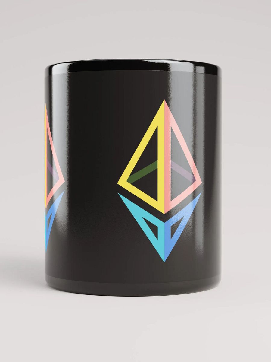 Ethereum Logo Black Mug product image (5)