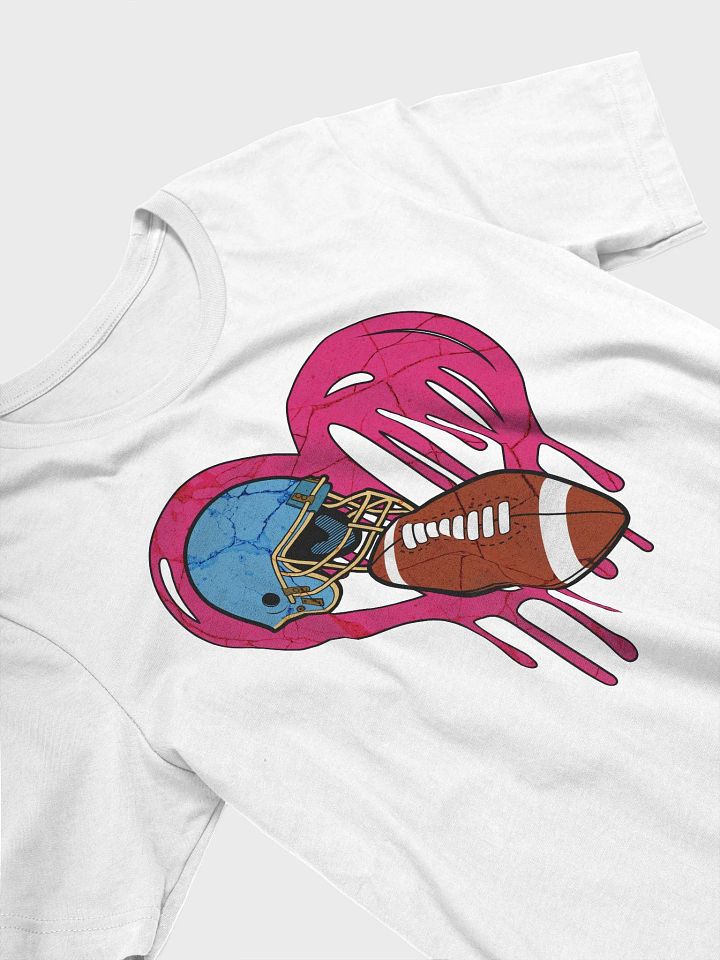 Heart Football Gridiron T-Shirt product image (61)