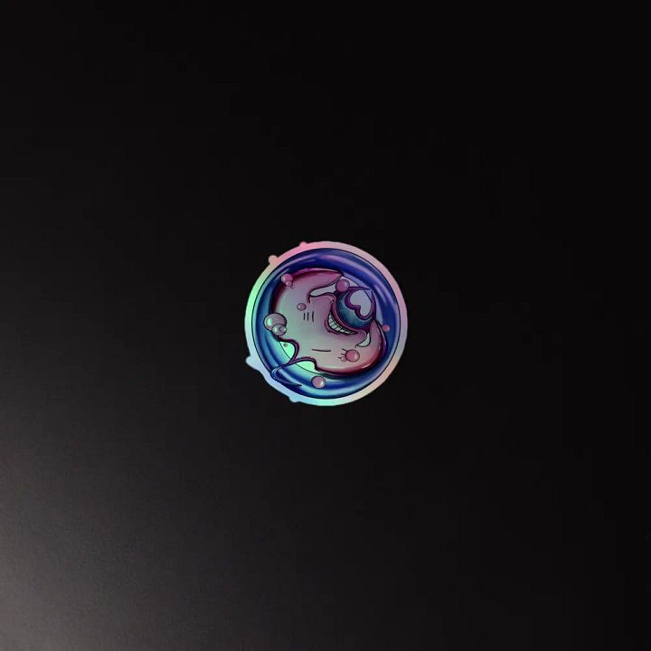 Luna's Whimsical Holographic Sticker Sheet product image (4)