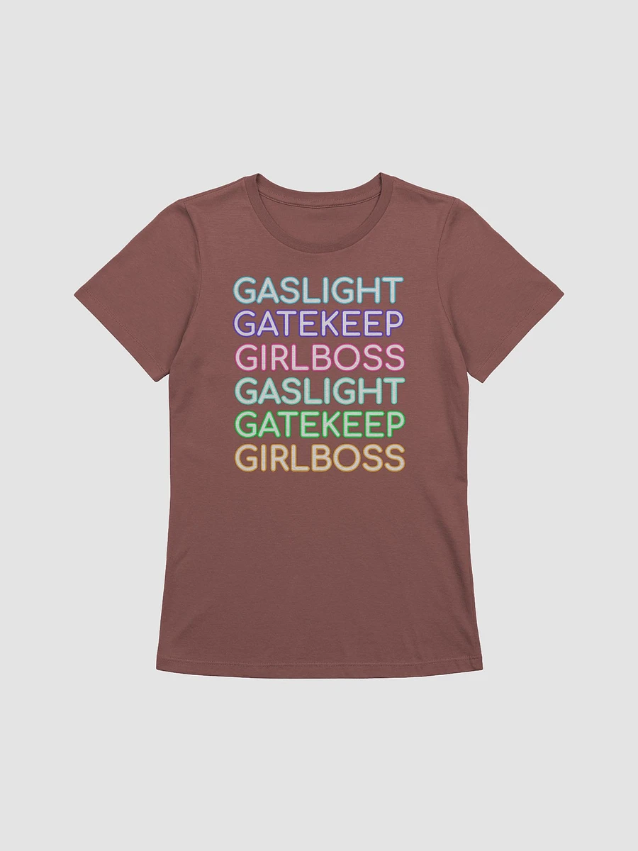 Gaslight Gatekeep Girlboss supersoft femme cut t-shirt product image (13)