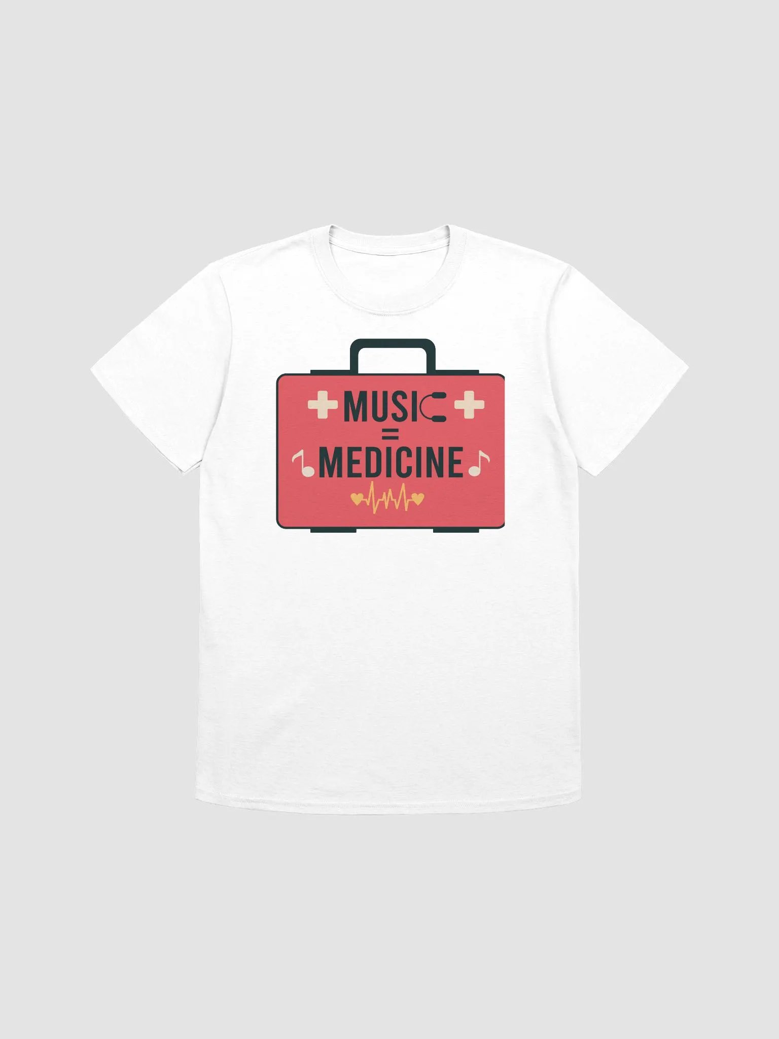 Music = Medicine Unisex T-Shirt product image (1)