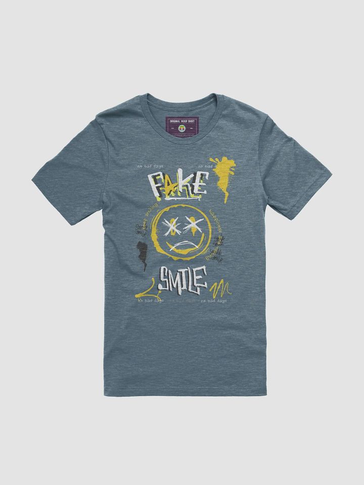 Fake Smile | Unisex Bella+Canvas Supersoft T-Shirt product image (2)