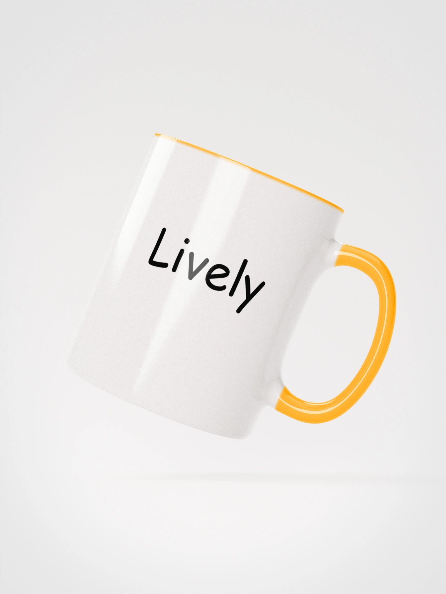 “Lively” My Vibe Ceramic Mug with Color product image (3)