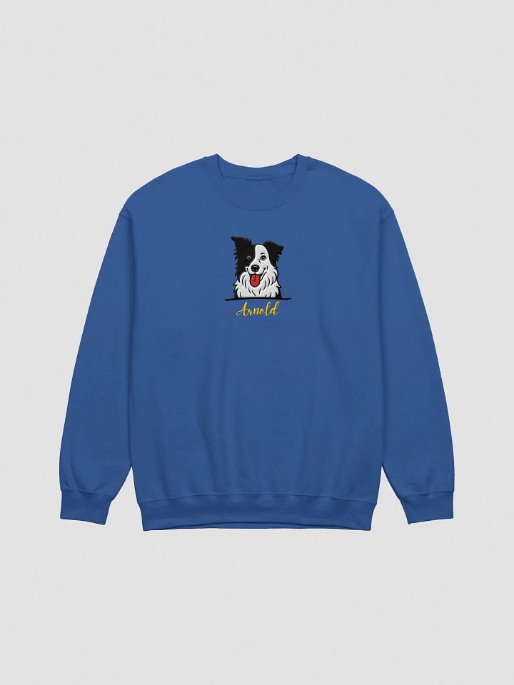 YOUR BORDER COLLIE! / SWEATSHIRT WITH PERSONALIZED NAME / EMBROIDERED product image (2)