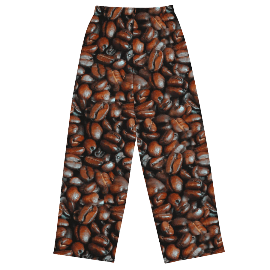 Coffee Beans Pattern Wideleg Pants product image (1)