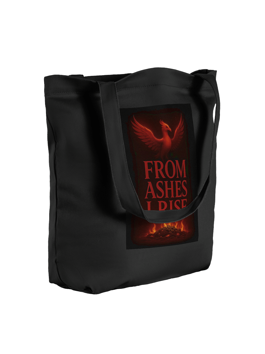 From Ashes I Rise - Resilience - Organic Cotton Tote Bag (Standard) product image (4)