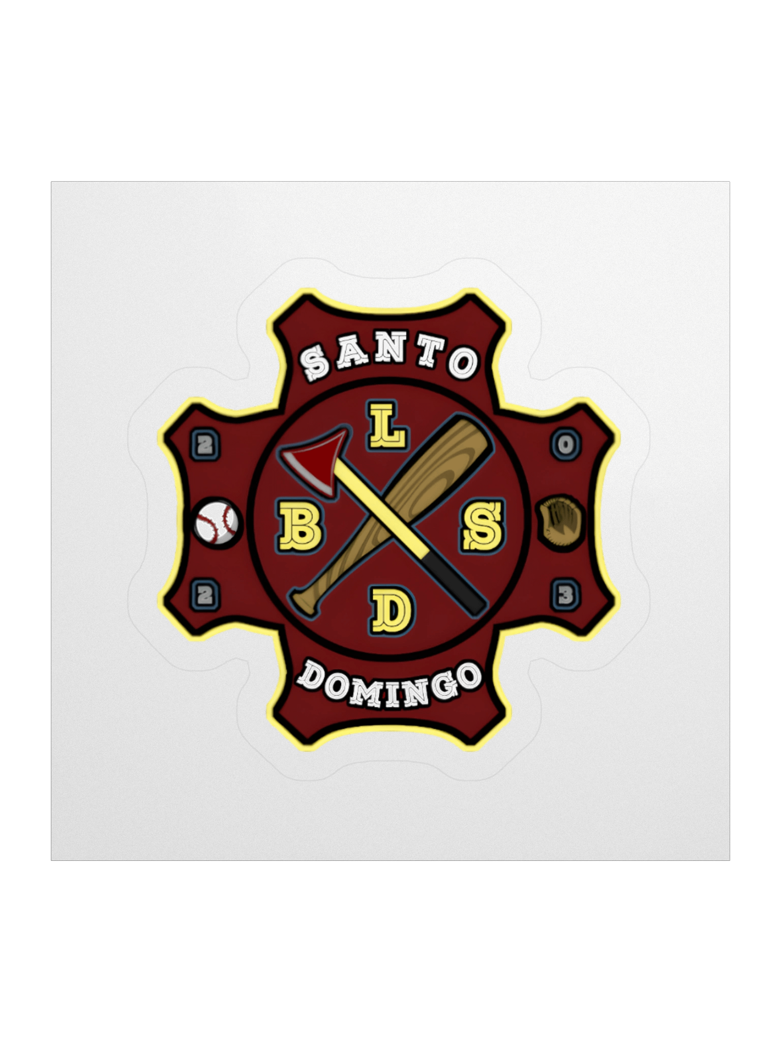 Bomberos San.Dom Sticker product image (3)