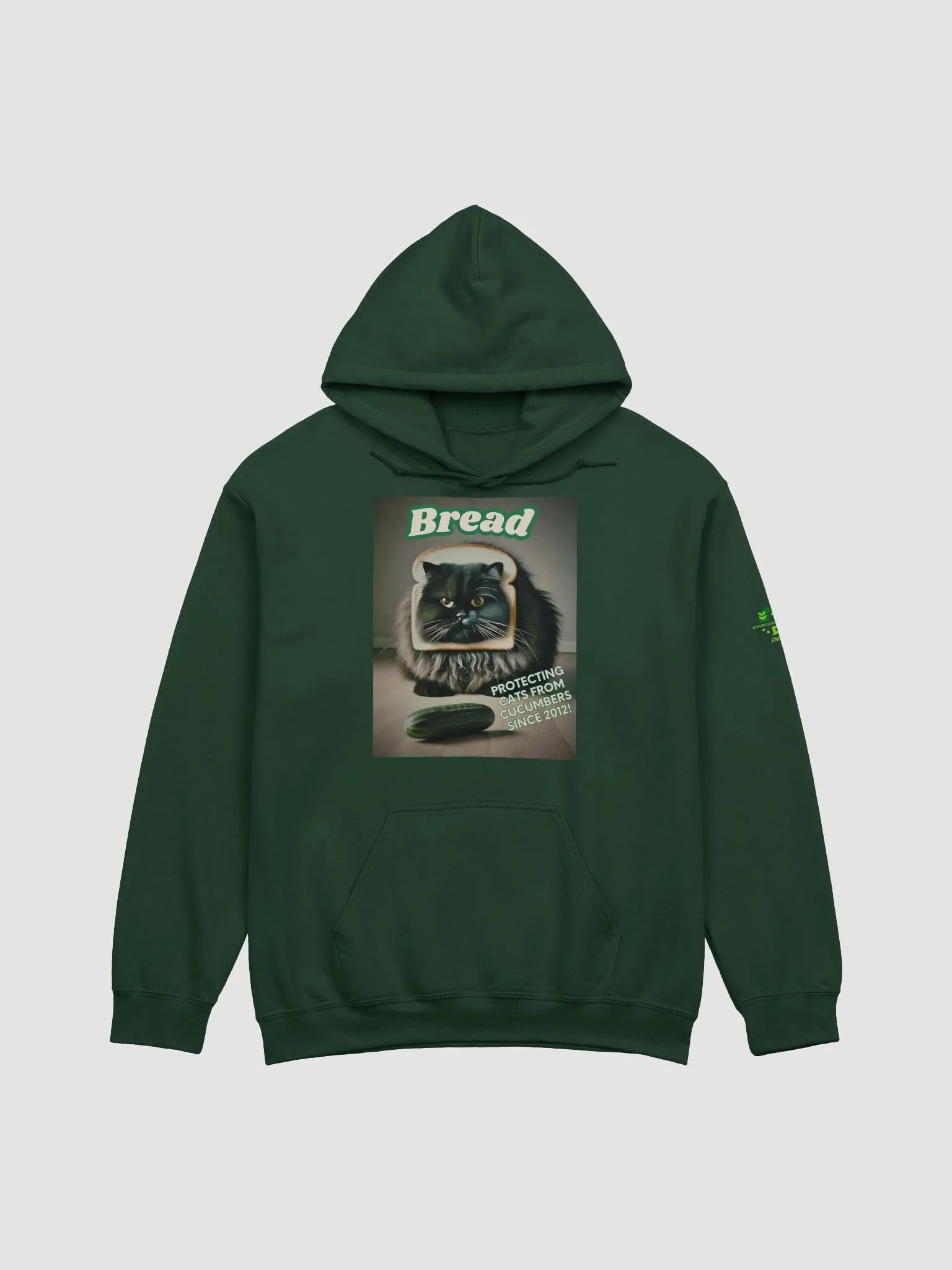 Bread - Protecting Cats From Cucumbers Hoodie product image (8)