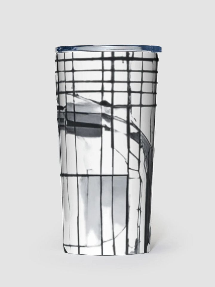 kadinsky inspired black white Tumbler for elegant entertaining ladies gents moms Friends product image (1)