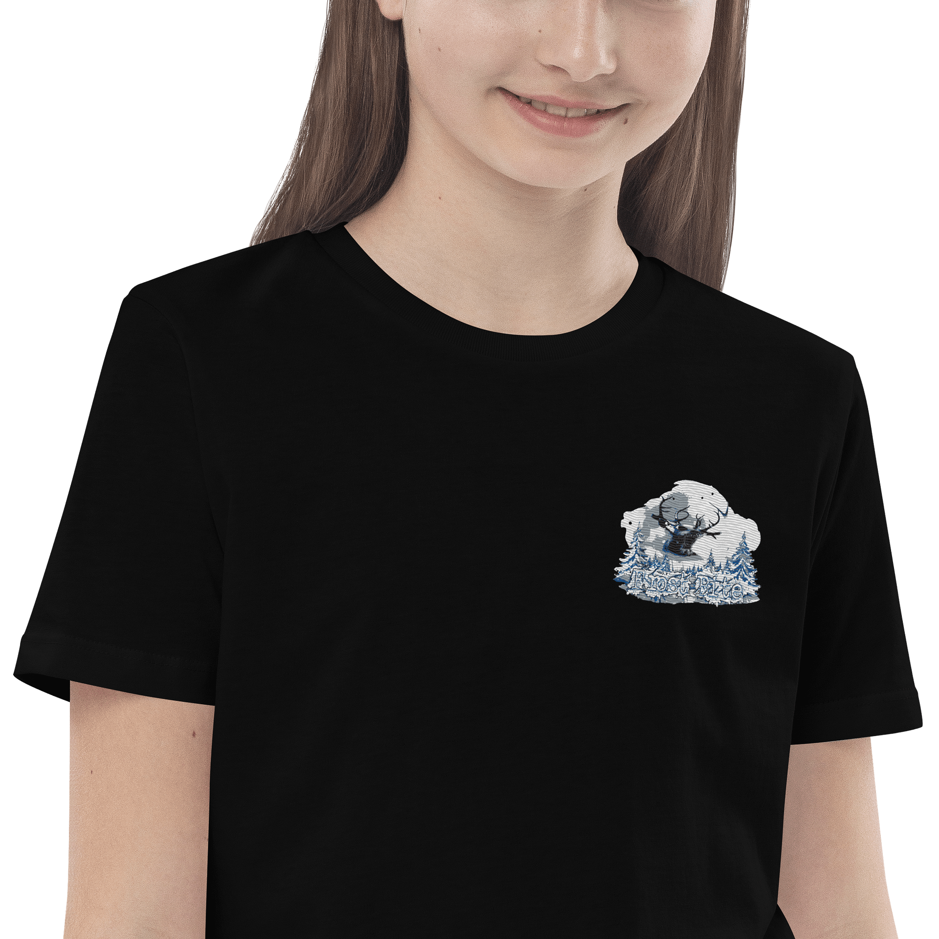 Frost Bite Deer Kids T-Shirt product image (6)