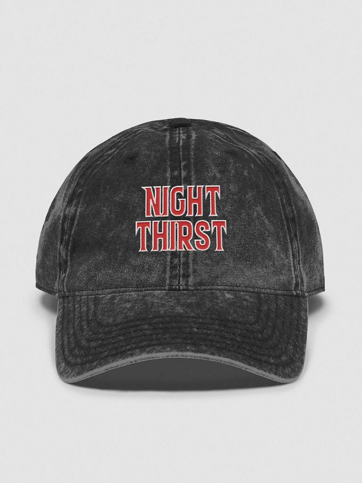 Night Thirst Vintage Wash Hat product image (1)