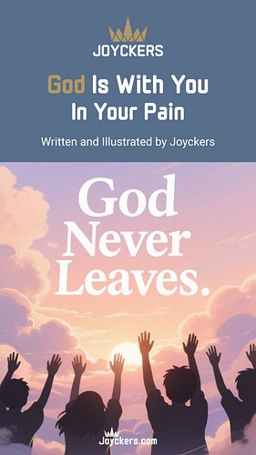 God Is With You in Your Pain #Joyckers #Biblebeliever

Feeling alone in your pain? Remember, God is always with you—even in t...
