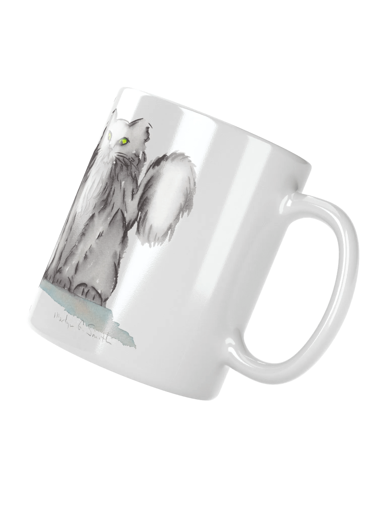 Grumpy Catitude Cat Mug – Me-Yow! product image (5)