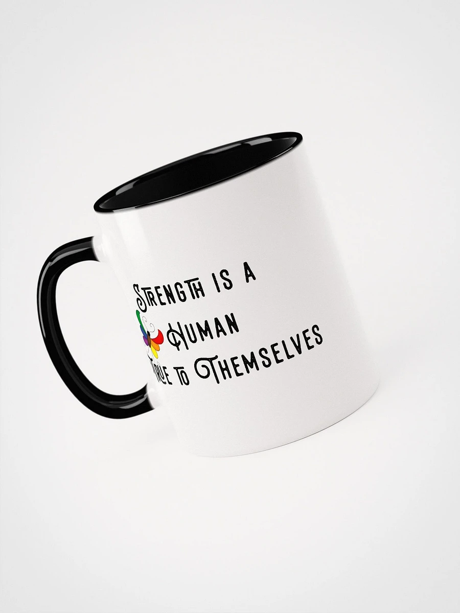 Strength is a Human Mug - With Color product image (3)