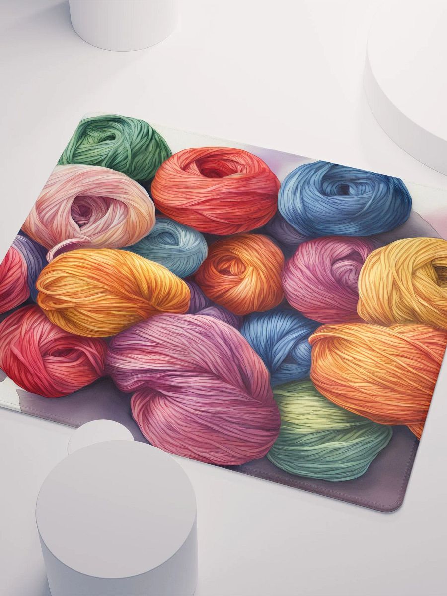 Yarn is Compatible with PC's, Gaming Mouse Pad, 2 Sizes product image (3)