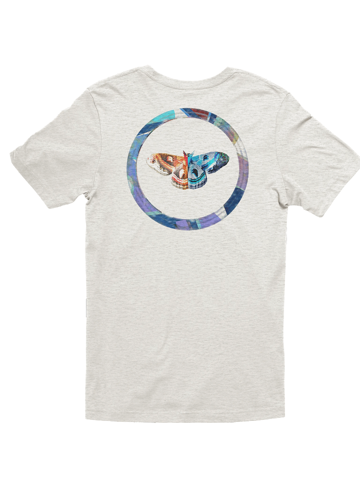 Moth Bella+Canvas Supersoft T-Shirt (Back Patch) product image (2)