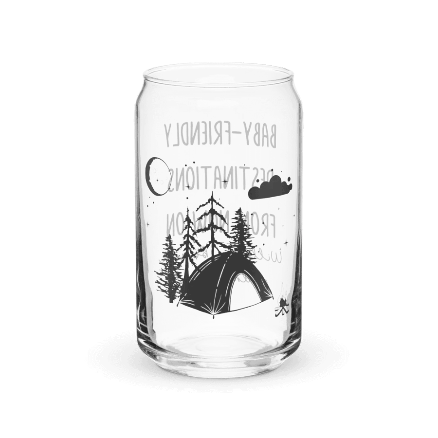 Camping Godmother Proposal Gift Iced Coffee Cup With Lid And Straw product image (11)