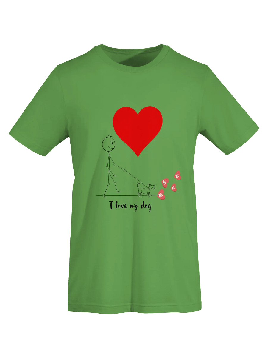 I Love My Dog Supersoft T-Shirt product image (50)