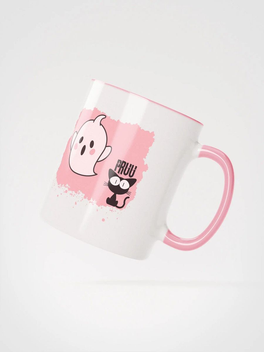 Ghost Hero Easily Startled By a Cat Ceramic Mug product image (2)