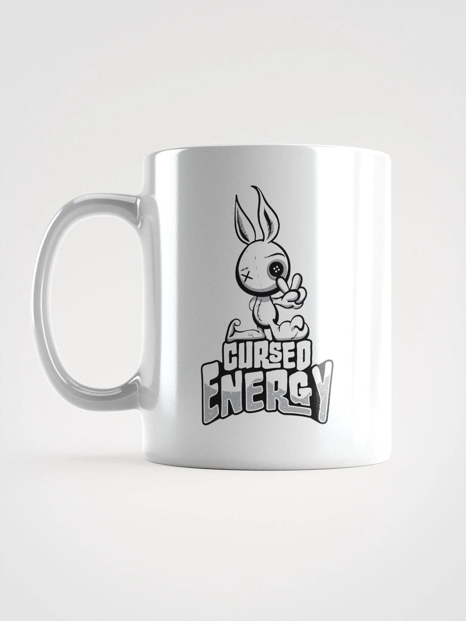 Cute & Creepy "Cursed Energy" Voodoo Doll Mug product image (5)